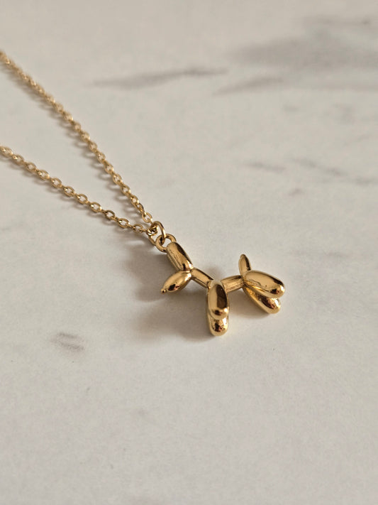 Doggo Necklace (Gold)