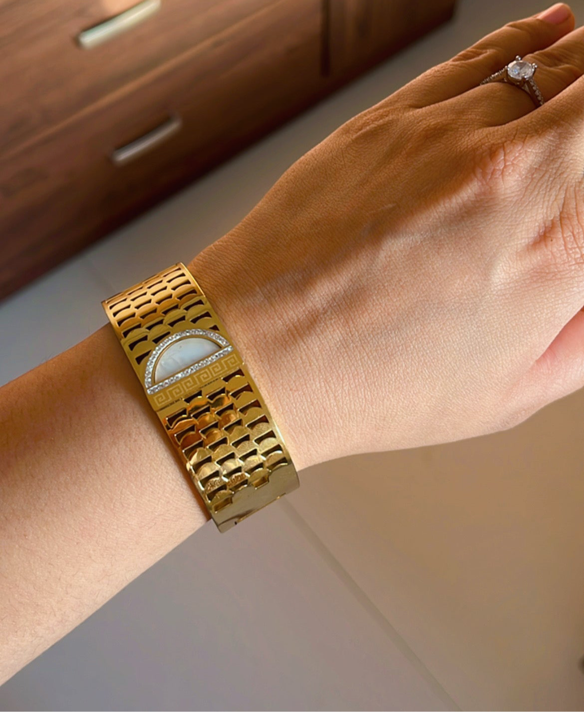 Sunstone Bracelet (Gold)