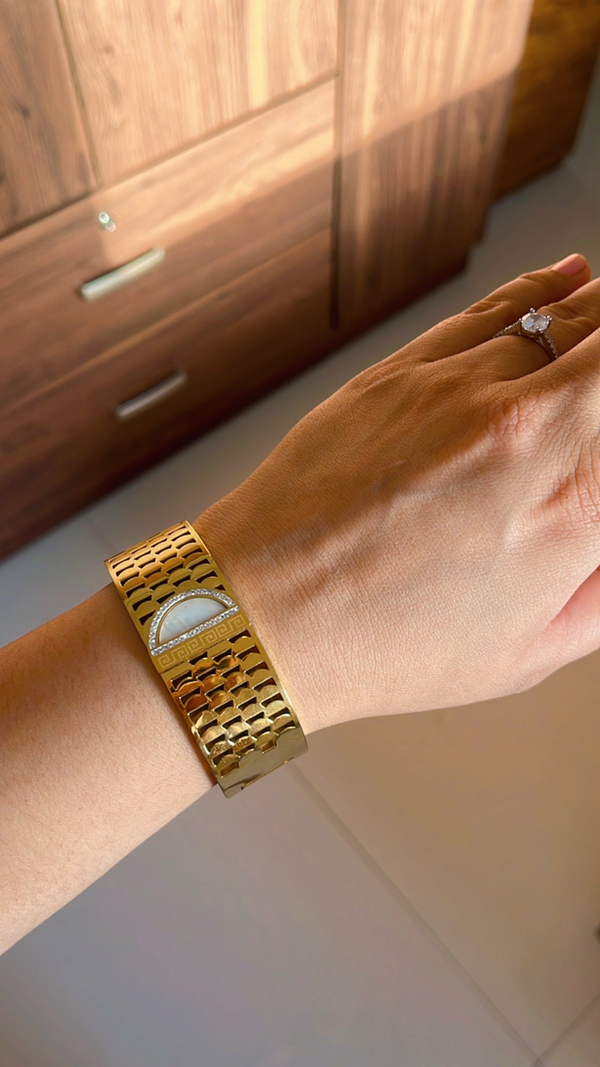 Sunstone Bracelet (Gold)