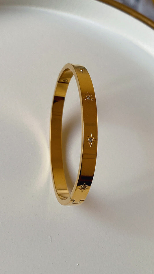 Ethereal Bloom Bracelet (Gold)