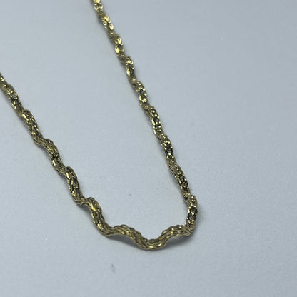 Rope Chain Necklace (Gold)