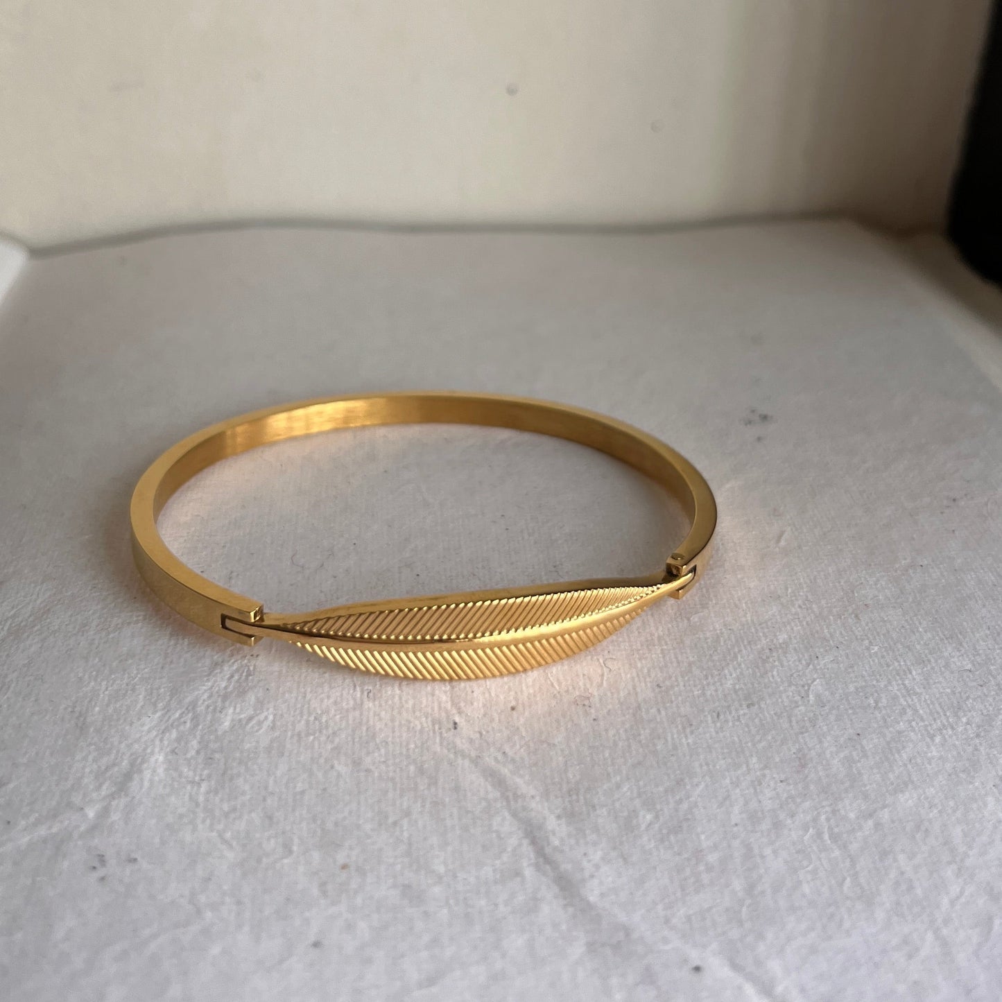 Golden Leaf Bracelet