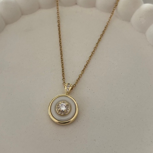 Halo Glow Necklace (Gold)